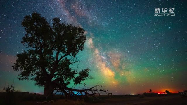 斗转星移 星空下的阿勒泰