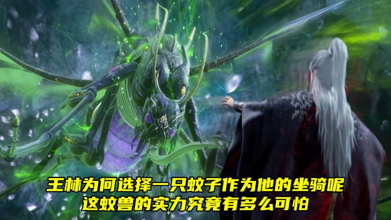 仙逆:王林为何选择一只蚊子作为他的坐骑呢?