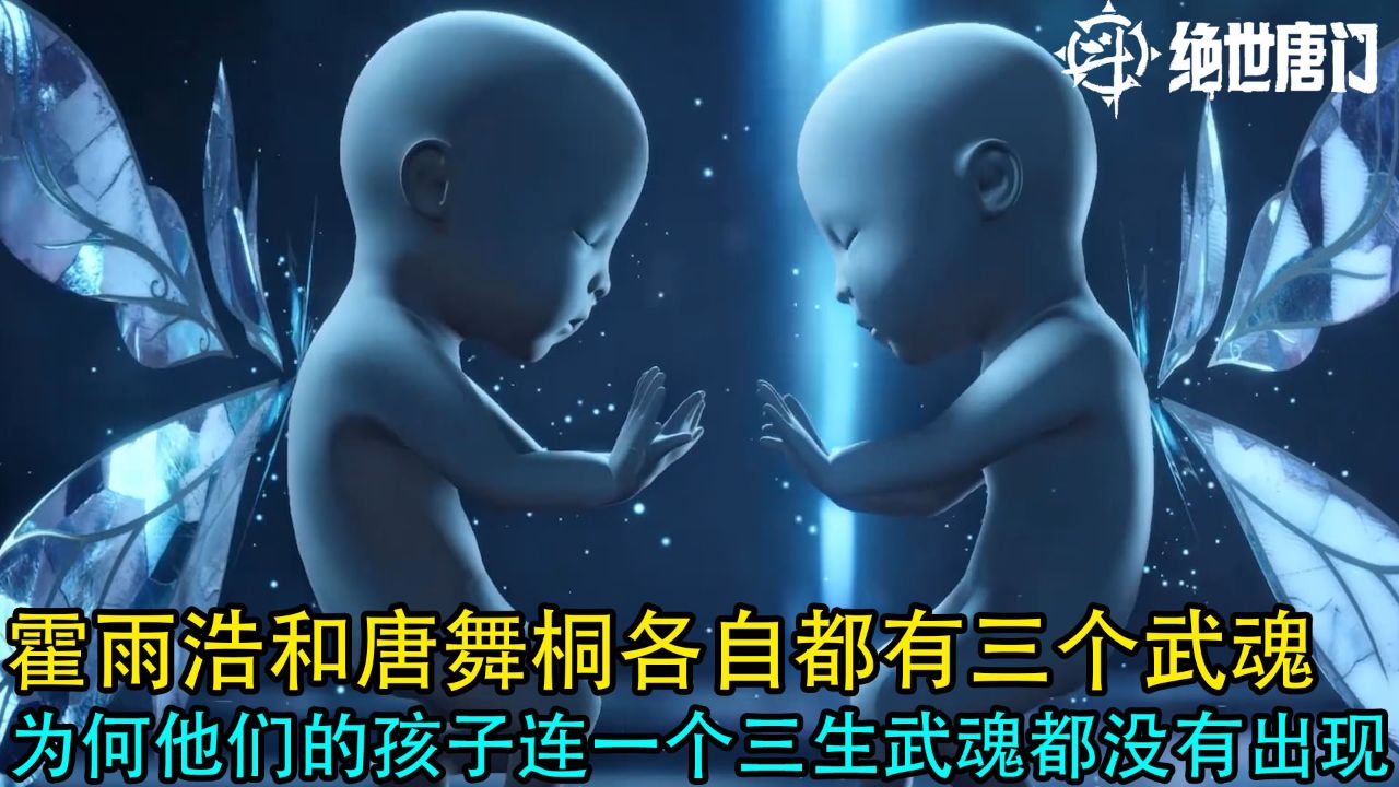 斗罗大陆2绝世唐门:霍雨浩和唐舞桐各自都有三个武魂,为何他们的孩子连一个三生武魂都没有出现?难道跟霍雨浩的私生活有关系吗?_高清1080P在线 ...
