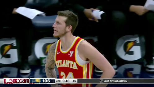 《NBA全场集锦》【回放】老鹰vs步行者第4节英文原声回放