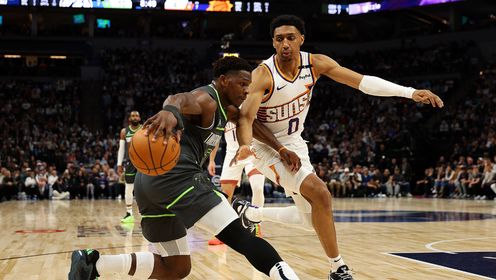 《NBA全场集锦》【纯享】太阳vs森林狼精华回放 森林狼6人上双常规赛横扫太阳