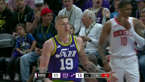 《NBA全场集锦》一个字就是干 萨马尼奇强顶防守抛投2+1