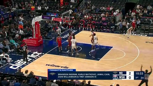 《NBA全场集锦》CJ手起刀落延续上场的火热手感 萨尔也进入状态完成回应