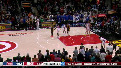 《NBA全场集锦》【回放】活塞vs老鹰第4节中文解说回放