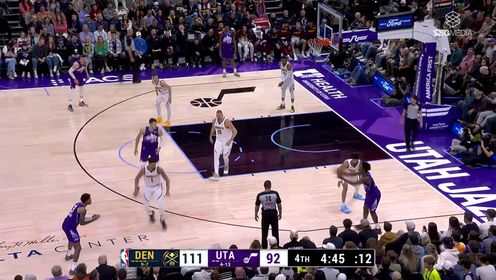 《NBA全场集锦》【回放】掘金vs爵士第4节英文原声回放