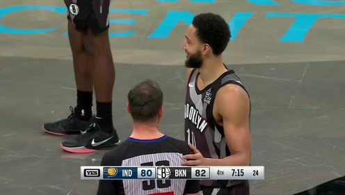《布鲁克林篮网》【回放】NBA常规赛：步行者vs篮网第4节英文原声回放