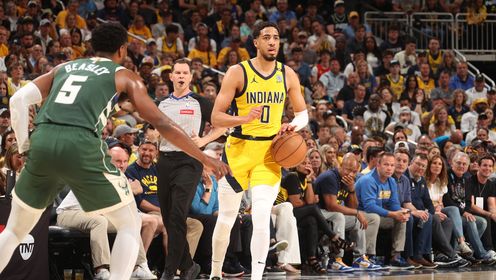 《NBA全场集锦》【球星】哈利伯顿vs雄鹿集锦 稳定输出命中5记三分轻取24+4