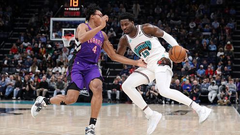 《NBA全场集锦》【球星】小贾伦杰克逊vs猛龙集锦 21+11+6篮板助攻均个人赛季新高
