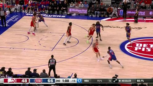 《NBA全场集锦》【回放】老鹰vs活塞第2节英文原声回放