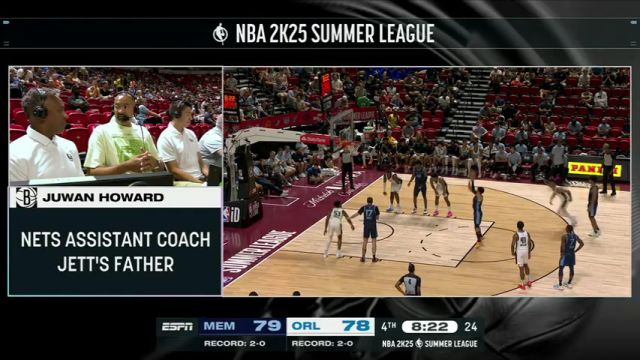 NBA夏季联赛：灰熊vs魔术第4节英文原声回放