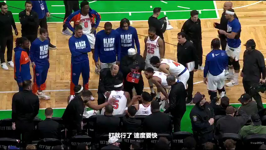 勇士vs尼克斯 NBA常规赛：勇士vs尼克斯第4节英文原声回放