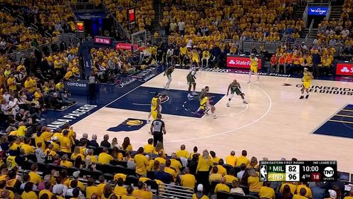 《NBA全场集锦》玩的就是潇洒！麦康奈尔化身旋转陀螺甩开利拉德高难度出手打进