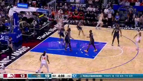 《NBA全场集锦》NBA常规赛：老鹰vs魔术英文原声全场回放
