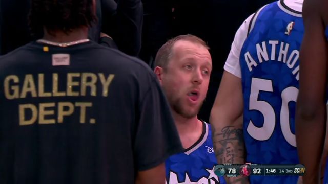 NBA常规赛：魔术vs火箭第3节英文原声回放