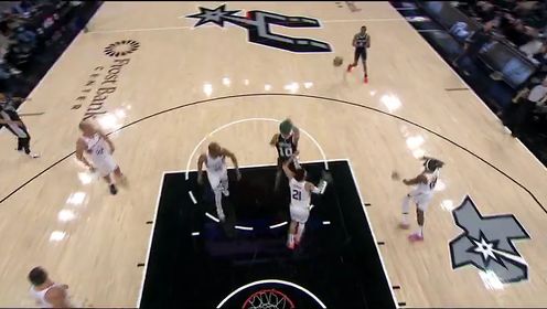 《圣安东尼奥马刺》NBA常规赛：太阳vs马刺英文原声全场回放