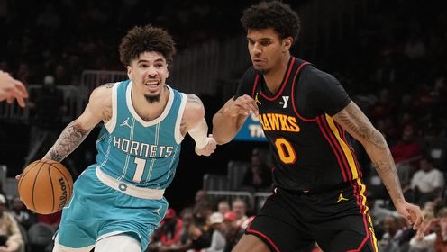 《NBA全场集锦》【原声】黄蜂110-123老鹰 特雷杨35+12率队主场击败黄蜂赢得三连胜