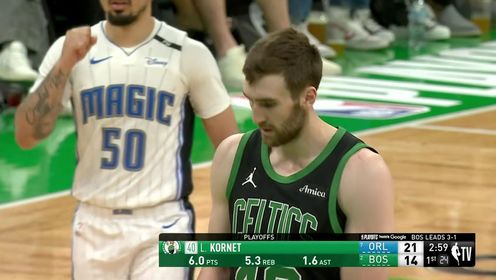 《波士顿凯尔特人》NBA季后赛：魔术vs凯尔特人G5第1节英文原声回放