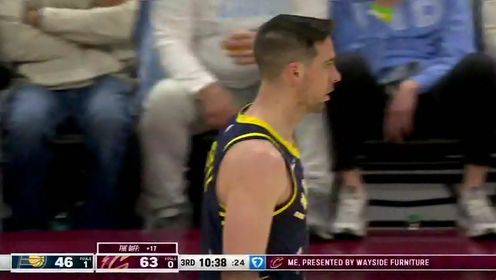 《NBA骑士》【回放】步行者vs骑士第3节英文原声回放