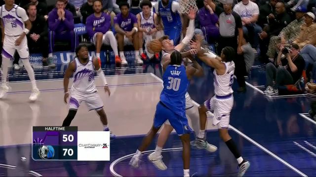 轮到我发力了！马绍尔展露獠牙里突外投连取9分