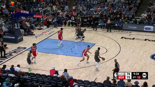 《NBA全场集锦》狼群露出獠牙！森林狼下半场全军用命 内外开花轰出17-0冲击波