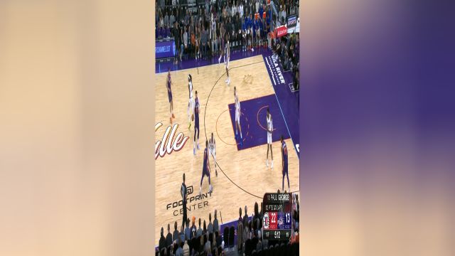 乔治飚中三分 孙世睿：这防守也太蠢了 他都进三个了还选择夹击