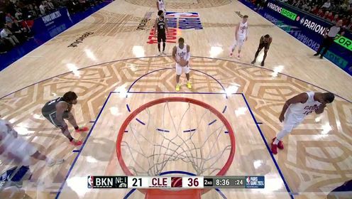 《NBA骑士》【回放】NBA常规赛：篮网vs骑士第2节中文解说回放
