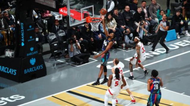 猛龙103-115篮网 布里奇斯22+10+5丁威迪23分