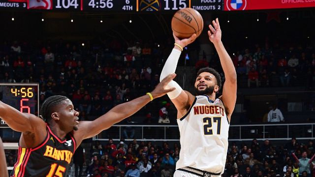 穆雷vs老鹰集锦 15中12斩获29分9篮板助队取胜