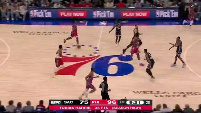 国王vs76人第4节中文解说回放