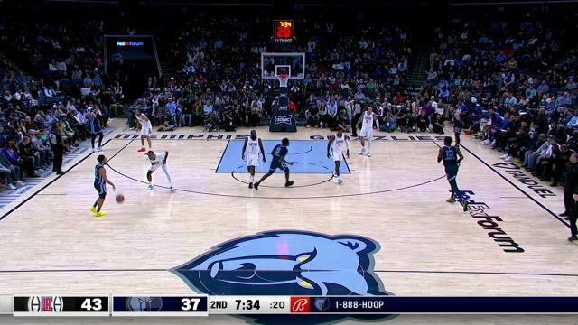 乔治vs灰熊集锦 全场37分全场命中7记三分轰炸防线