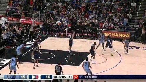 《洛杉矶快船》【回放】NBA常规赛：灰熊vs快船二路孙世睿解说全场回放