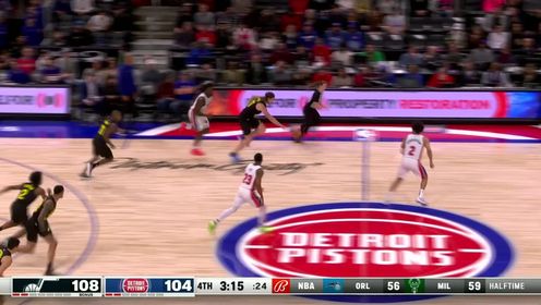 《NBA全场集锦》终于是有运动战得分了 奥利尼克连续科林斯清脆暴扣提振士气