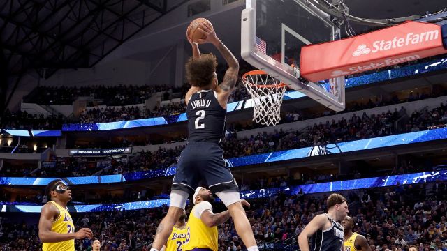 湖人vs独行侠五佳球 詹姆斯华丽一条龙快下东契奇献魔法传球