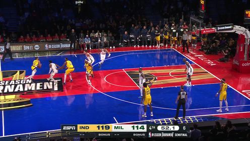 《TOP时刻》8日NBA最佳镜头 哈利伯顿华丽后撤晃飞大洛三分稳稳命中