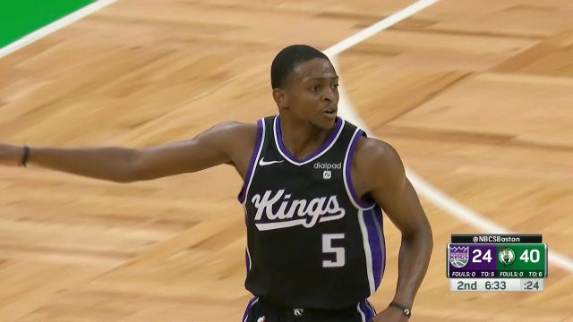 需要我的时候来了！ 福克斯第二节单节爆砍20分帮助球队追分