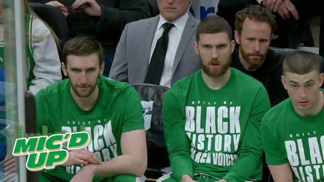 NBA常规赛：篮网vs凯尔特人第2节英文原声回放