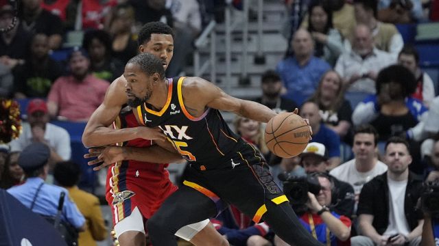 杜兰特vs鹈鹕集锦 拿下20+7翻身跳投拆解赫伯特-琼斯铜墙铁壁