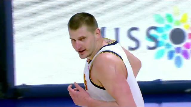 NBA常规赛：马刺vs掘金第2节英文原声回放