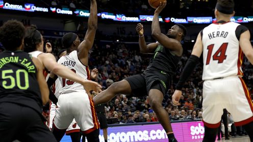 《NBA全场集锦》【球星】锡安vs热火集锦 砍下29+9+7出色发挥仍难阻失利