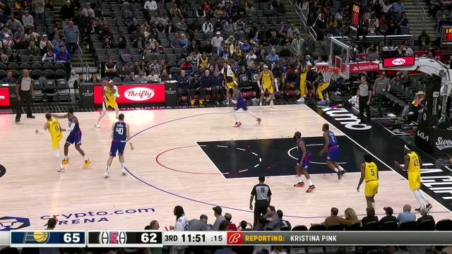 强势出手无人可挡 特纳三节开场连续砍下8分扩大分差