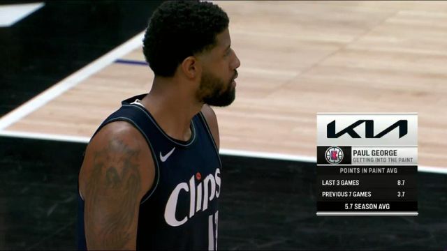 NBA常规赛：费城vs快船第3节中文解说回放