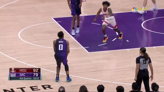 福克斯vs火箭集锦 拿下18+9里突外投难救主