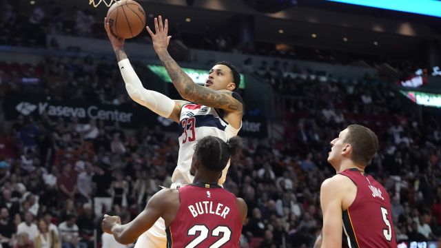 奇才110-108热火 库兹马32+9奇才爆冷灭热火