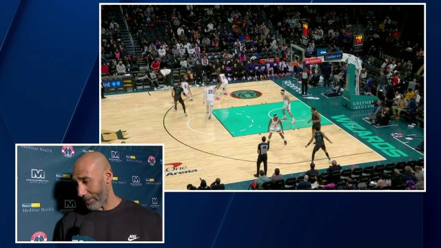 有我在篮下你们尽管出手 加福德暴力补扣终结进攻