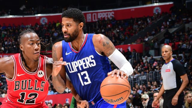 乔治vs公牛集锦 进攻串联两不误 全场22分9助