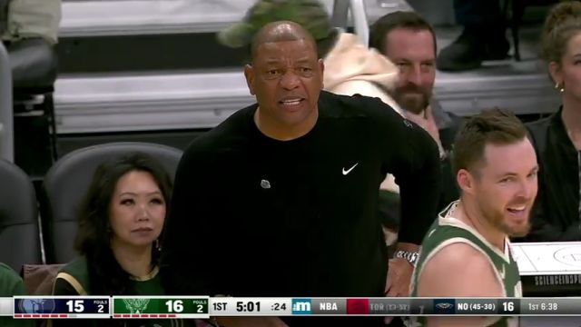 NBA常规赛：灰熊vs雄鹿英文原声全场回放