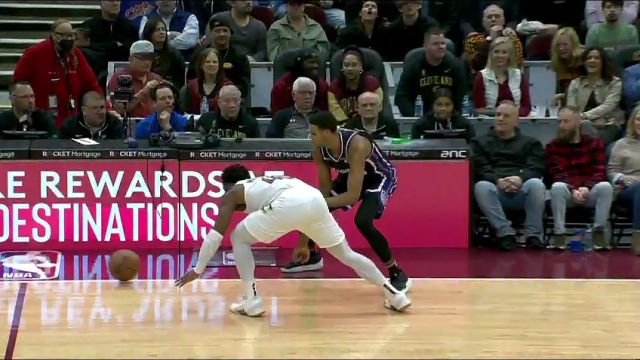 NBA常规赛：国王vs骑士第4节中文解说回放