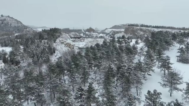 博览视频丨雪后九顶山:美如诗意画卷