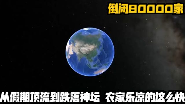 倒闭80000家!从假期顶流到跌落神坛,农家乐为啥凉的这么快?