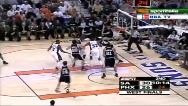 2005年马刺VS太阳G5 邓肯31+15 小斯42+16 纳什21+10